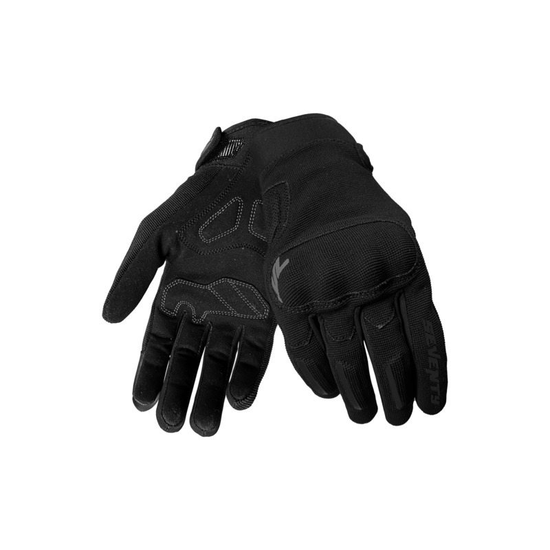 Mănuși de motocicletă damă Seventy Degrees SD-C42 Asphalt negru-gri