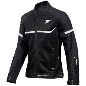 Geaca moto dama SEVENTY DEGREES SD-JR30.2 Mojave negru-alb