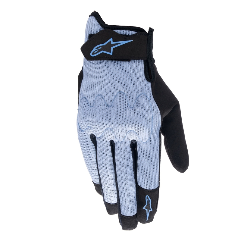 Mănuși moto Alpinestars Stated Air albastru deschis-negru