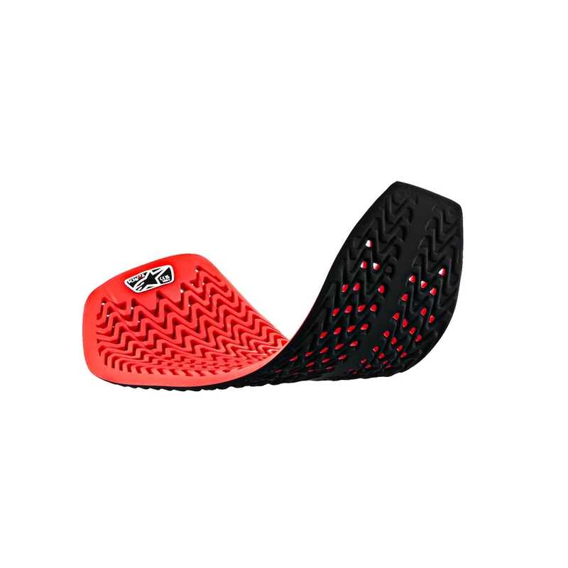Protector al coloanei vertebrale extins Alpinestars Nucleon Plasma roșu-negru