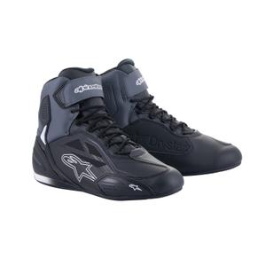 Ghete moto Alpinestars Faster-3 Drystar Negru-Gri Inchis