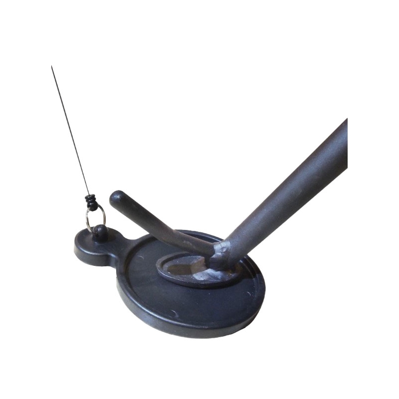 Covoraș sub suport lateral Louis cu retragere automată negru