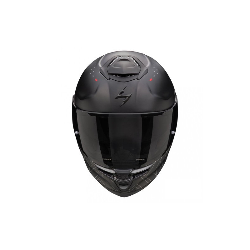 Casca integrala de motocicleta Scorpion EXO-GT SP AIR TECHLANE negru-gri-rosu lichidare