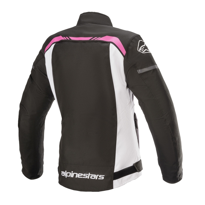 Geaca moto dama Alpinestars Stella T-SPS Impermeabil negru-alb-roz