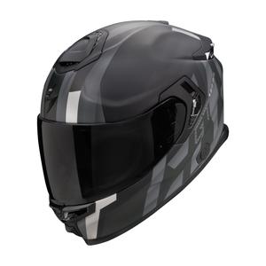 Casca moto integrala Scorpion EXO-GT SP AIR TOURADVEN negru-argintiu