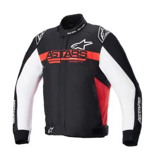 Jacheta moto Alpinestars Monza Sport negru-rosu-alb