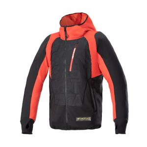 Jacheta moto Alpinestars MO.ST.EQ Hybrid negru-rosu