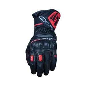 Mănuși moto FIVE RFX Sport negru-roșu