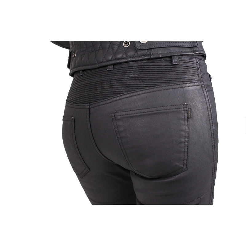 Blugi moto dama Ozone Roxy negri - II. calitate