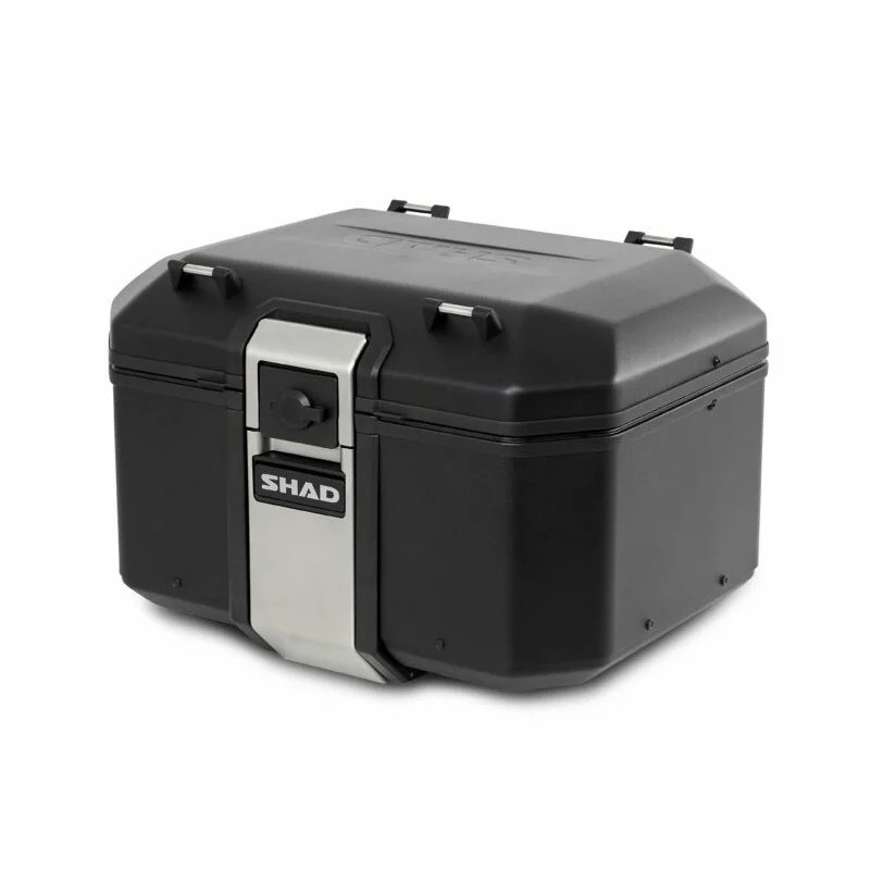 Topcase din aluminiu pentru motocicleta SHAD Terra TR48 BLACK EDITION - II. calitate