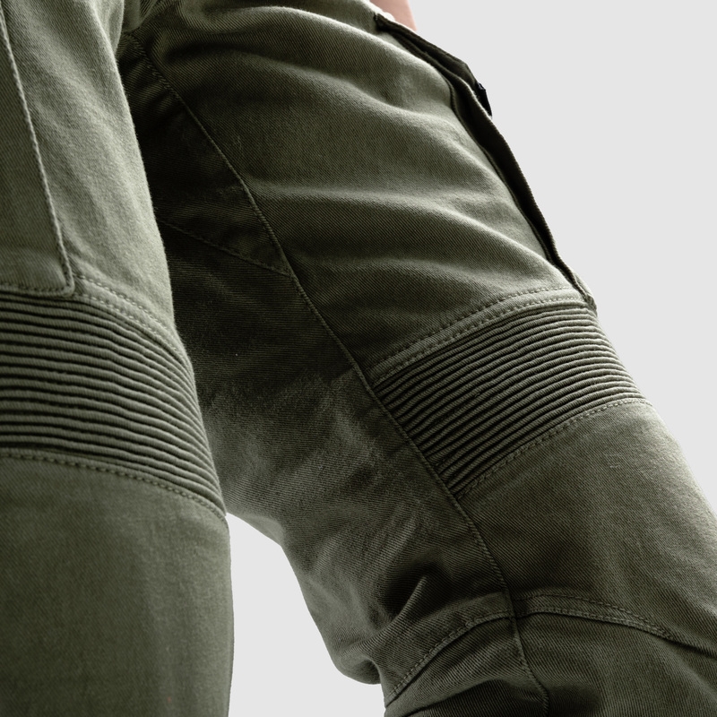 Blugi de motocicletă Ozone Faster TP Green