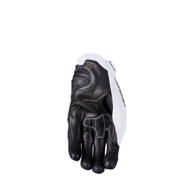 Mănuși moto Five Stunt Evo2 fibră alb-negru