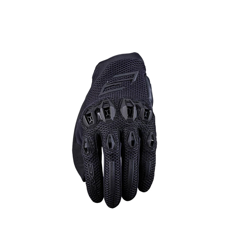 Mănuși pentru motocicletă Five Stunt Evo2 Airflow negre lichidare