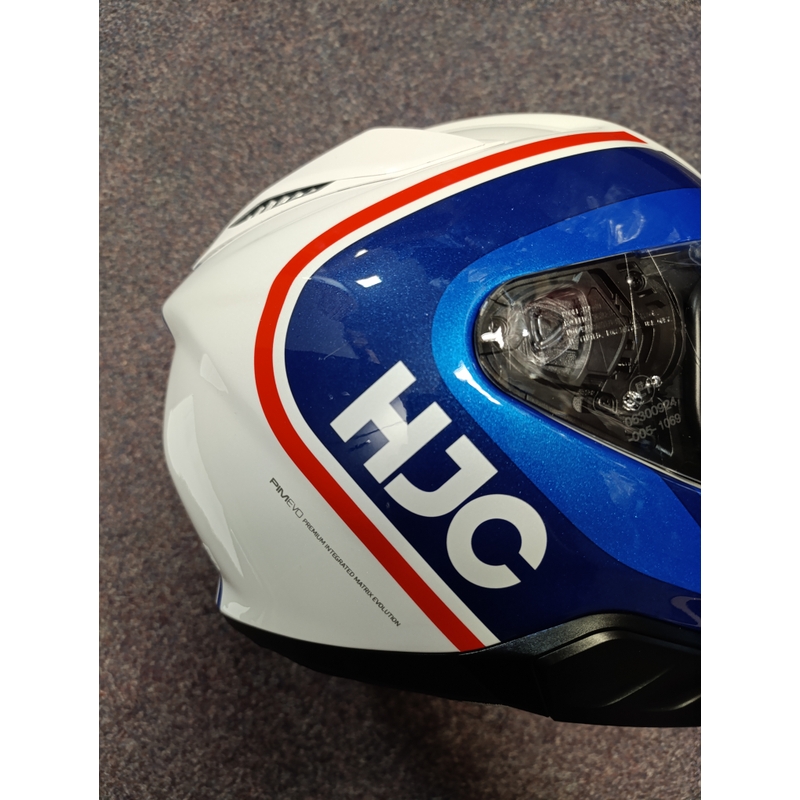 Casca moto integrala HJC RPHA 71 Mapos MC21 rosu-albastru-alb - II. calitate