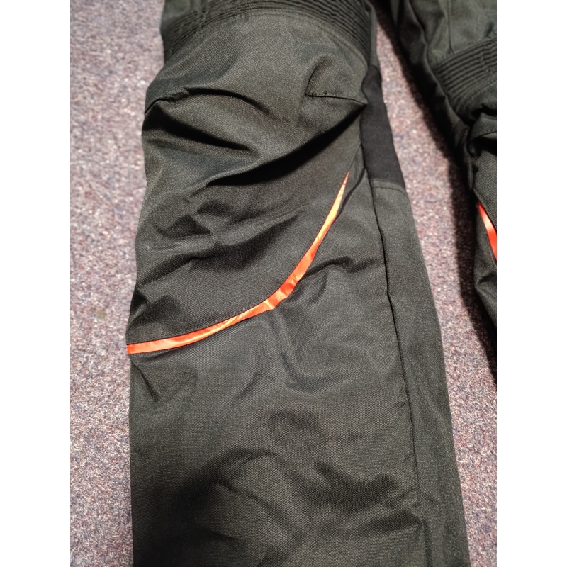 Pantaloni moto dama RSA Wasp negru-alb-rosu - II. calitate