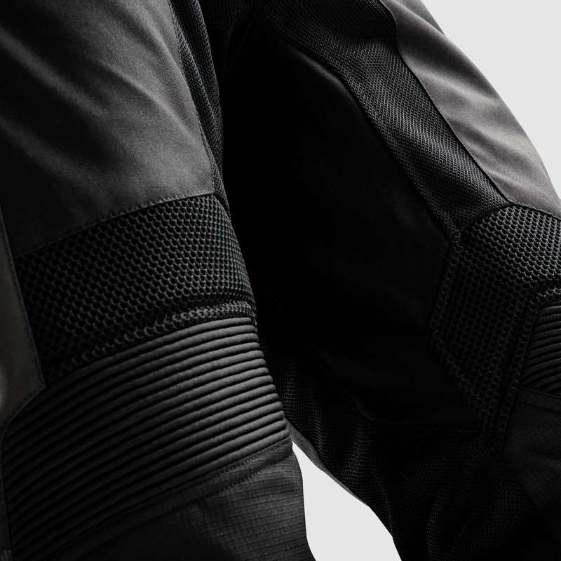 Pantaloni de motocicletă Rebelhorn Jax negri