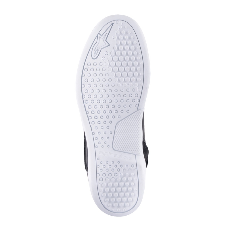 Ghete moto Alpinestars Chrome Drystar negru-alb-albastru