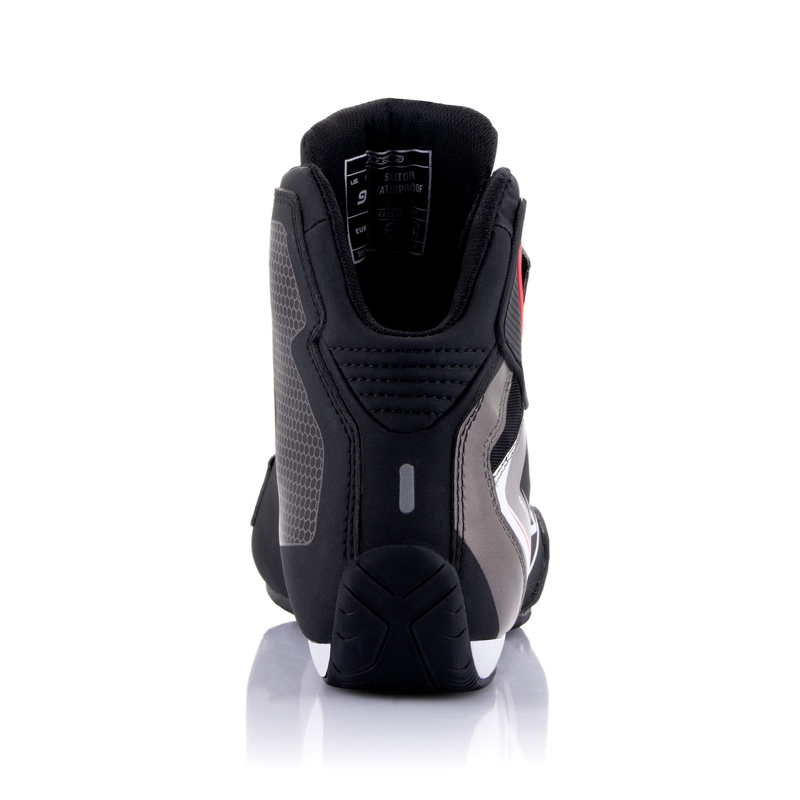 Ghete moto impermeabile Alpinestars Sektor negru-alb-gri