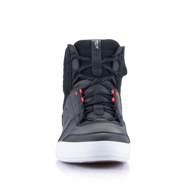 Ghete moto Alpinestars Stella Chrome Drystar pentru femei Negru-Alb-Roz
