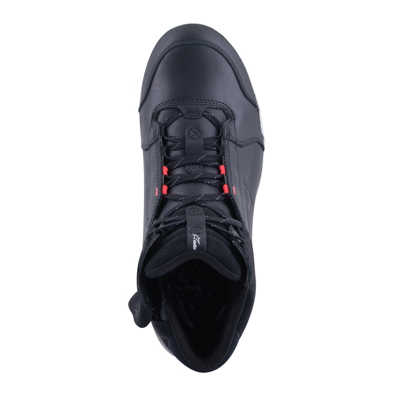 Ghete moto Alpinestars Stella Chrome Drystar pentru femei Negru-Alb-Roz