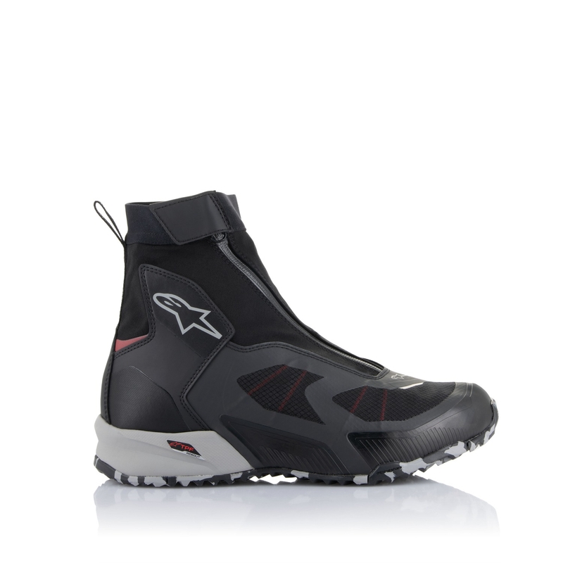 Cizme moto Alpinestars CR-8 Gore-Tex negru-gri-rosu