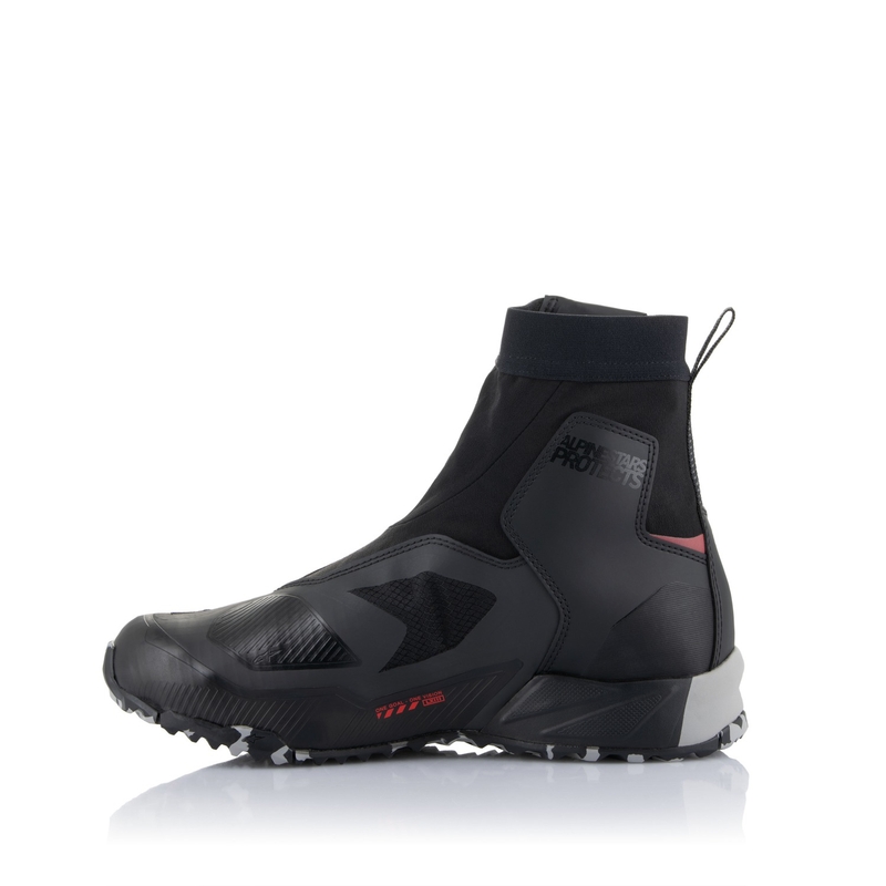 Cizme moto Alpinestars CR-8 Gore-Tex negru-gri-rosu