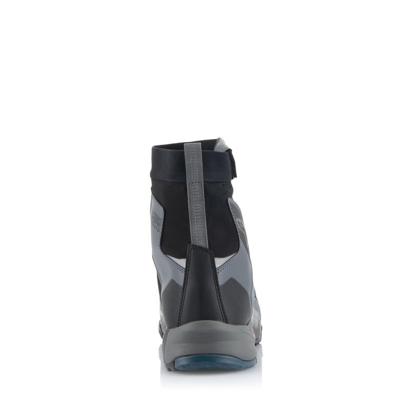 Ghete moto Alpinestars CR-8 Gore-Tex negru-gri-albastru
