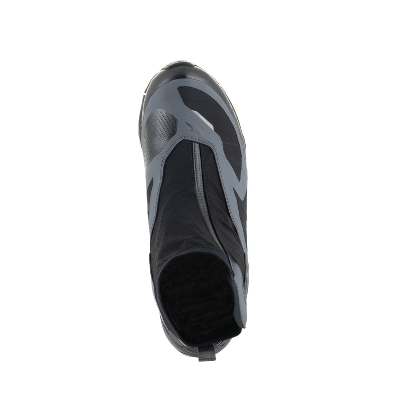 Ghete moto Alpinestars CR-8 Gore-Tex negru-gri-albastru