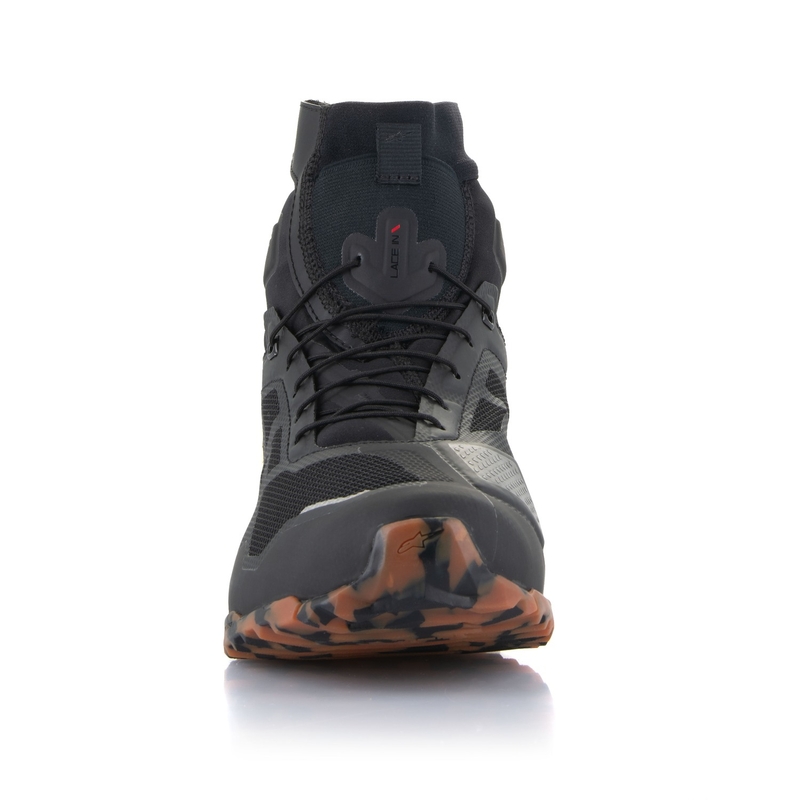 Cizme moto Alpinestars CR-1 negru-maro deschis