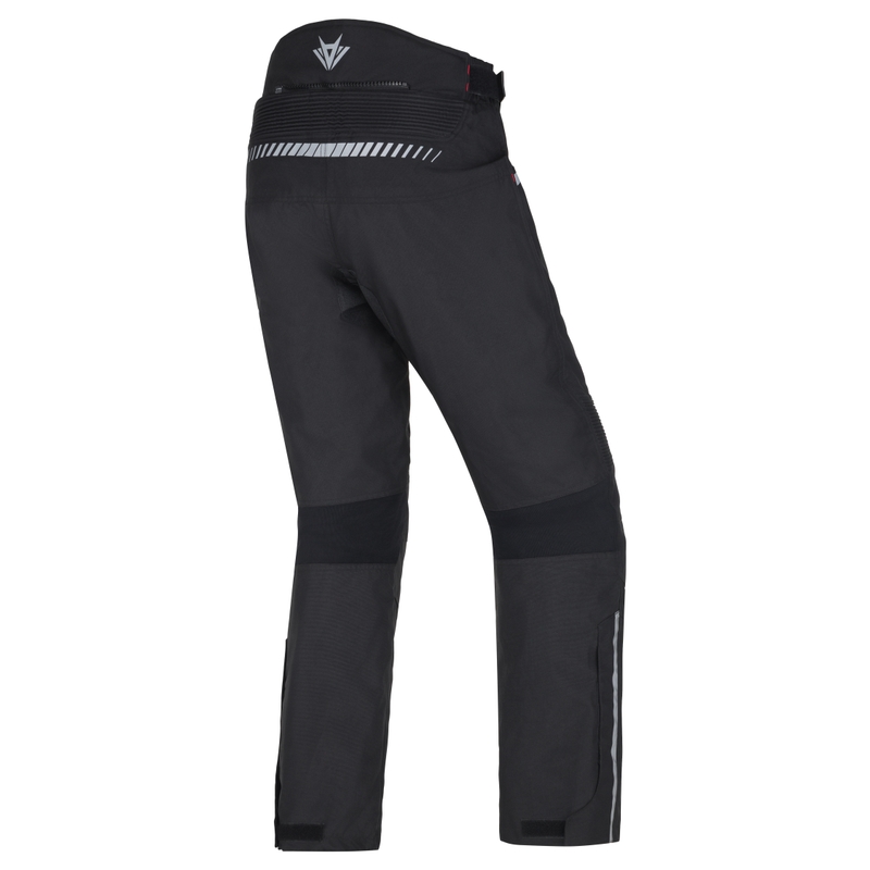 Pantaloni moto RSA Greby 2 negri scurtati - II. calitate - II. calitate