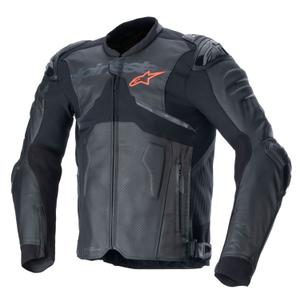 Geacă moto piele Alpinestars Atem 5 neagră