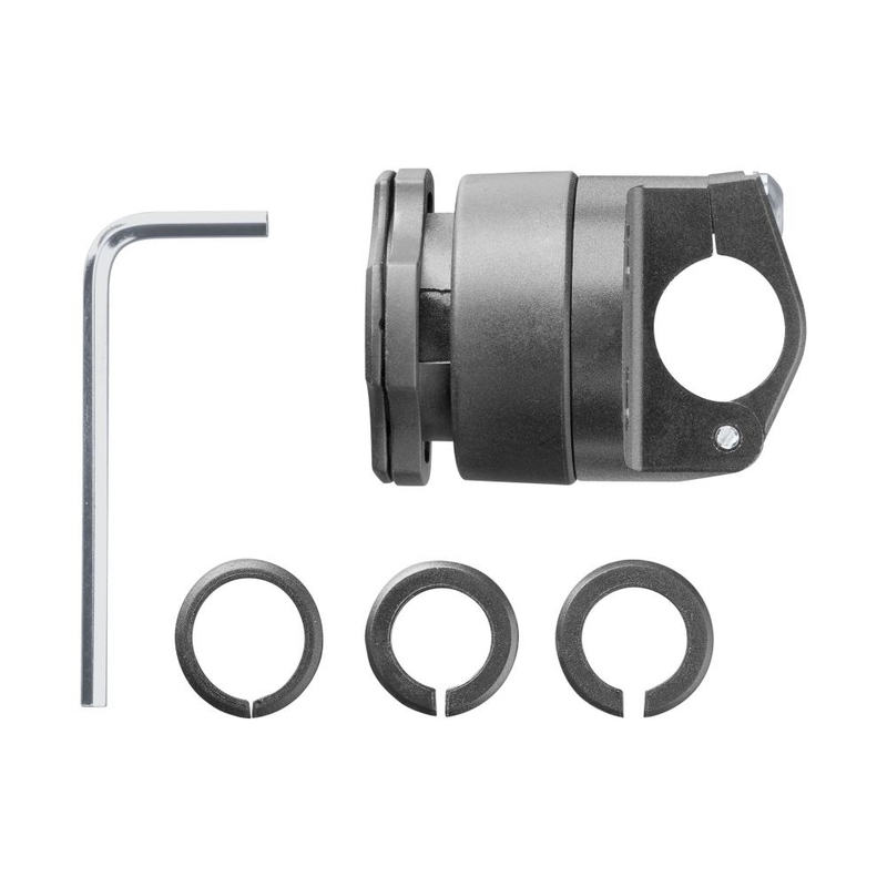 Suport QUIKLOX pentru interfon pentru oglinda sau bara de motocicleta