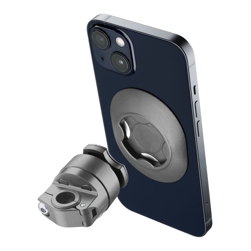 Suport QUIKLOX pentru interfon pentru oglinda sau bara de motocicleta