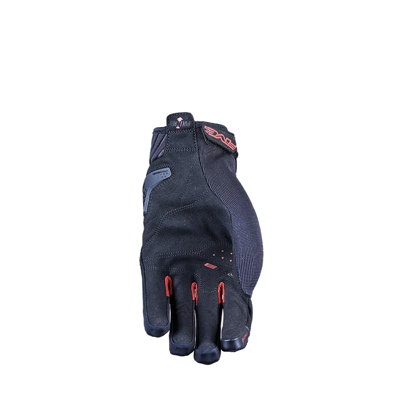 Mănuși moto FIVE RS3 EVO negru-roșu