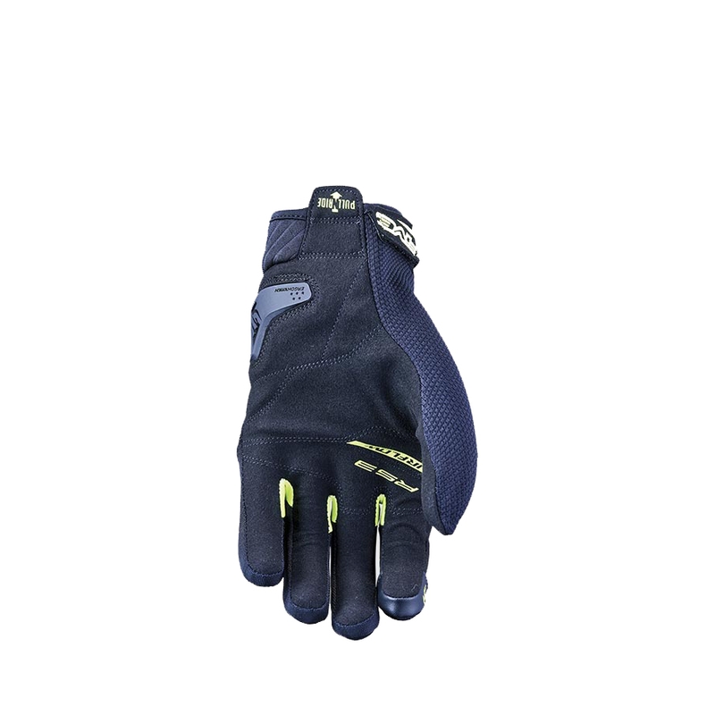 Mănuși moto FIVE RS3 EVO Airflow negru-galben fluo