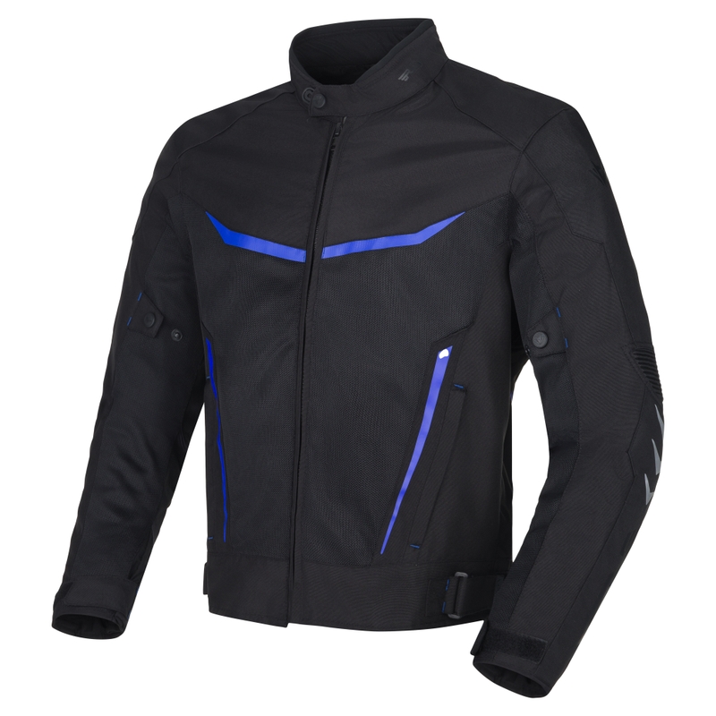 Geacă moto RSA Runway negru-albastru - II. calitate