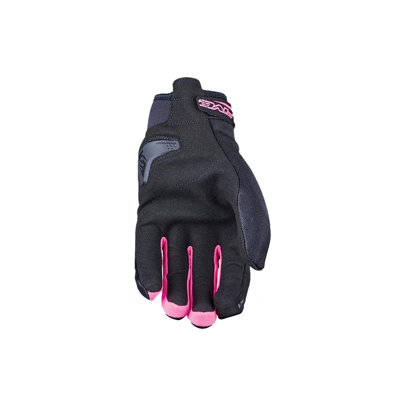 Mănuși moto damă FIVE Globe EVO negru-roz fluo lichidare