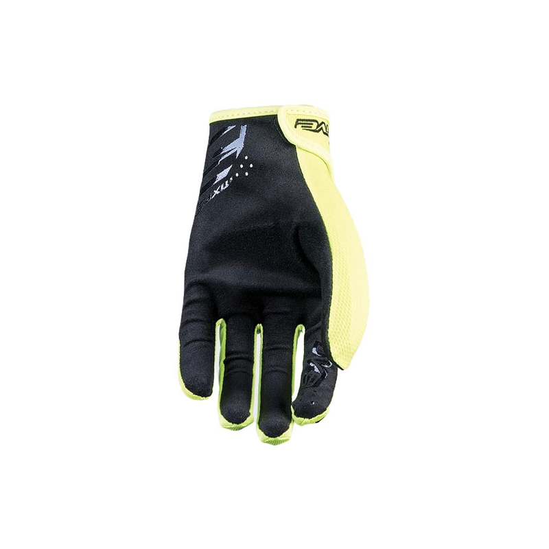 Mănuși motocross copii FIVE MXF4 galben fluo