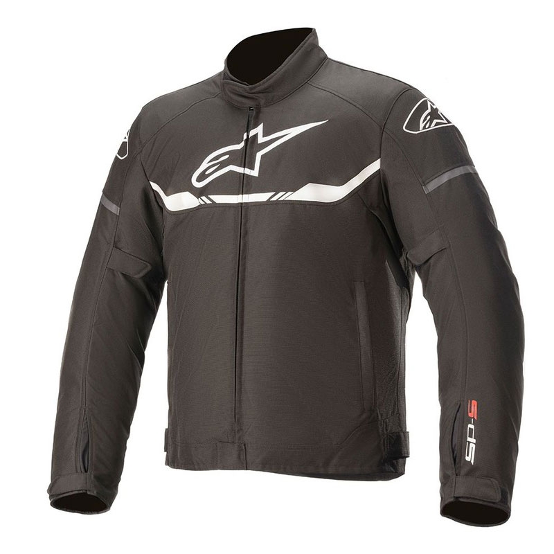 Jachetă moto impermeabilă Alpinestars T-SPS alb-negru