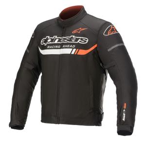 Jacheta moto impermeabila Alpinestars T-SP S Ignition negru-alb-rosu fluo