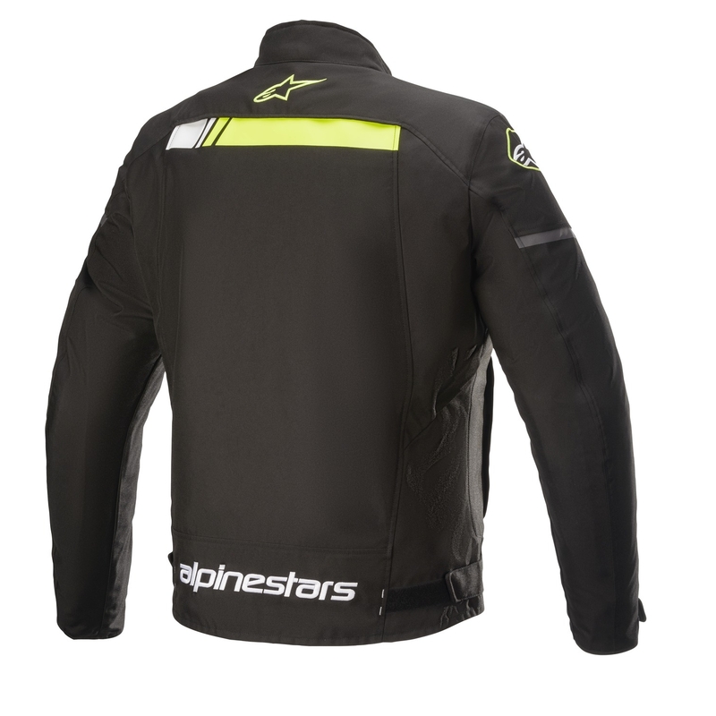 Jachetă moto impermeabilă Alpinestars T-SP S Ignition negru-galben fluo