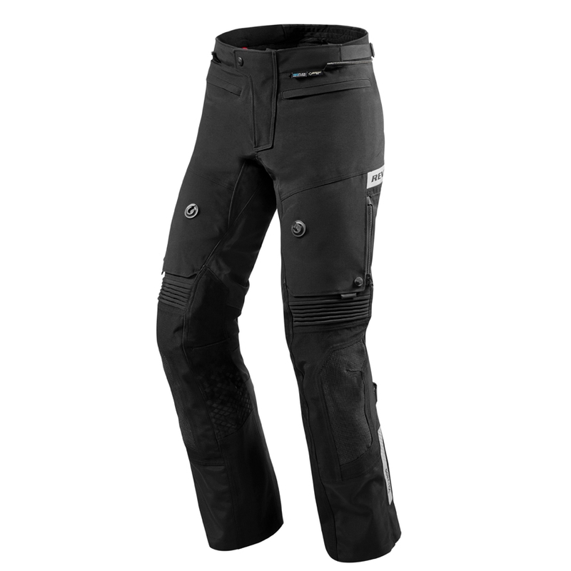Revit Dominator 2 GTX Pantaloni pentru motociclete Negru Extended Sale lichidare