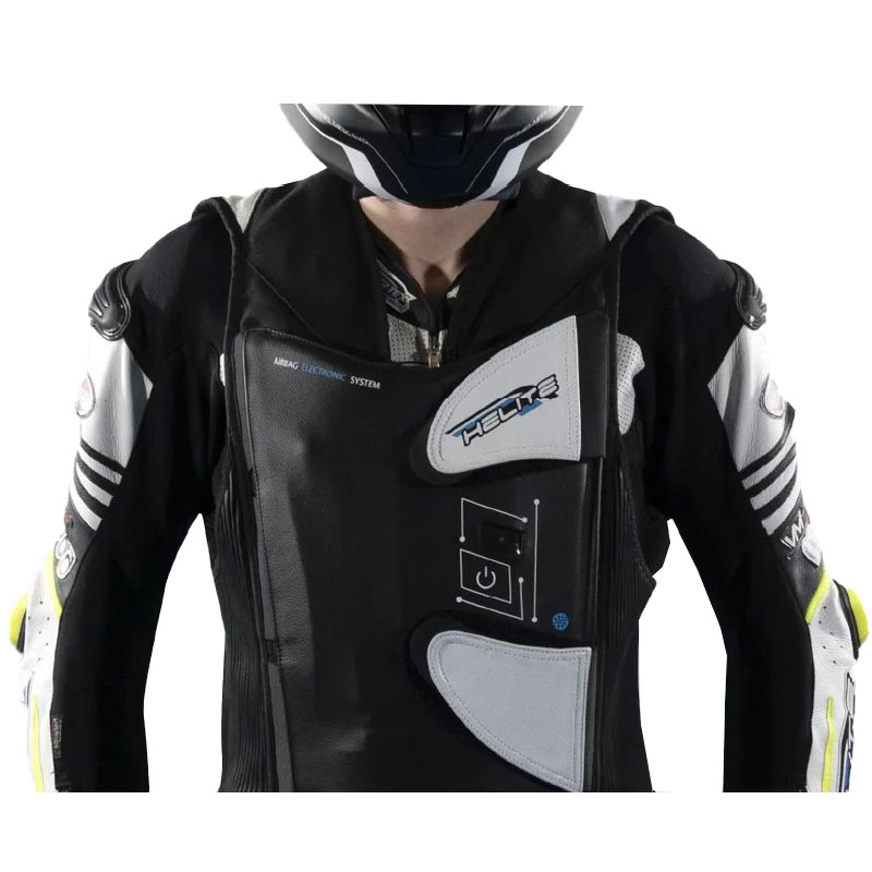 Vestă airbag Helite e-GP AIR neagră
