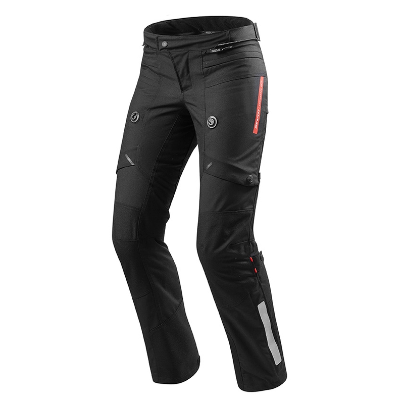 Femei Revit Horizon 2 Negru pantaloni moto cropped negru lichidare