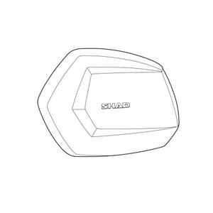 Aluminium lid SHAD for SH35 stanga
