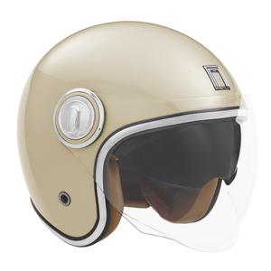 Casca moto deschisa NOX PREMIUM Heritage alb crem