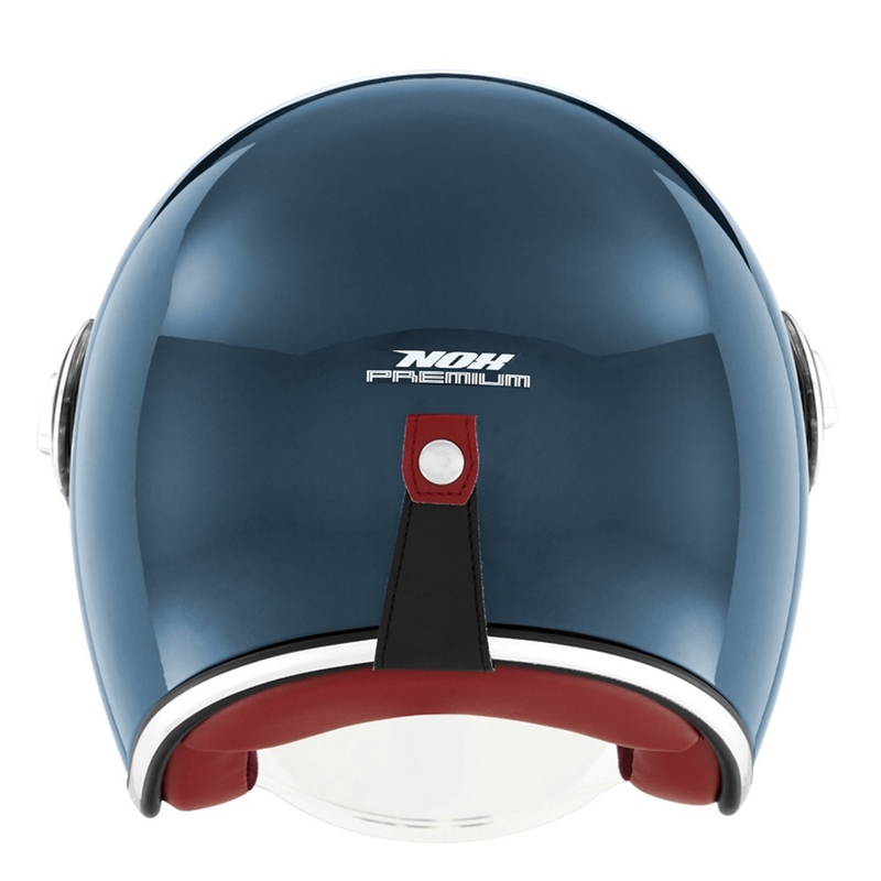 Casca Motocicleta NOX PREMIUM Heritage Open Kerosene Blue