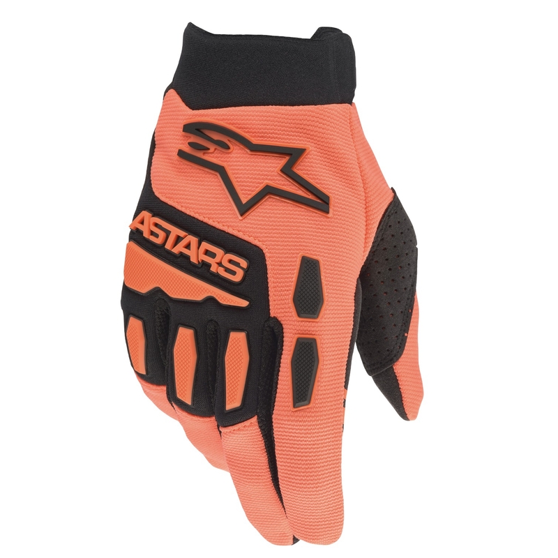 Mănuși de motocross Alpinestars Full Bore portocaliu-negru