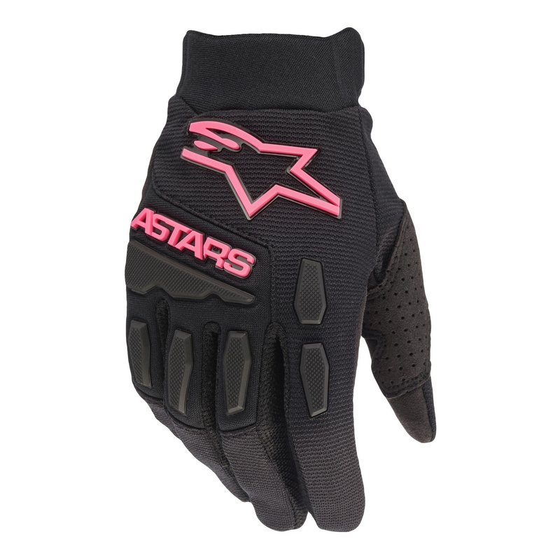 Mănuși de motocross Alpinestars Stella Full Bore pentru femei, negru-roz