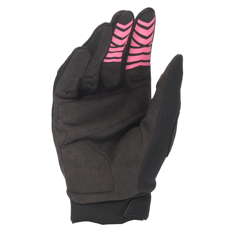 Mănuși de motocross Alpinestars Stella Full Bore pentru femei, negru-roz